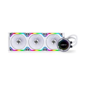 خنک کننده پردازنده لیان لی مدل GALAHAD AIO 360 RGB SL120 – WHITE